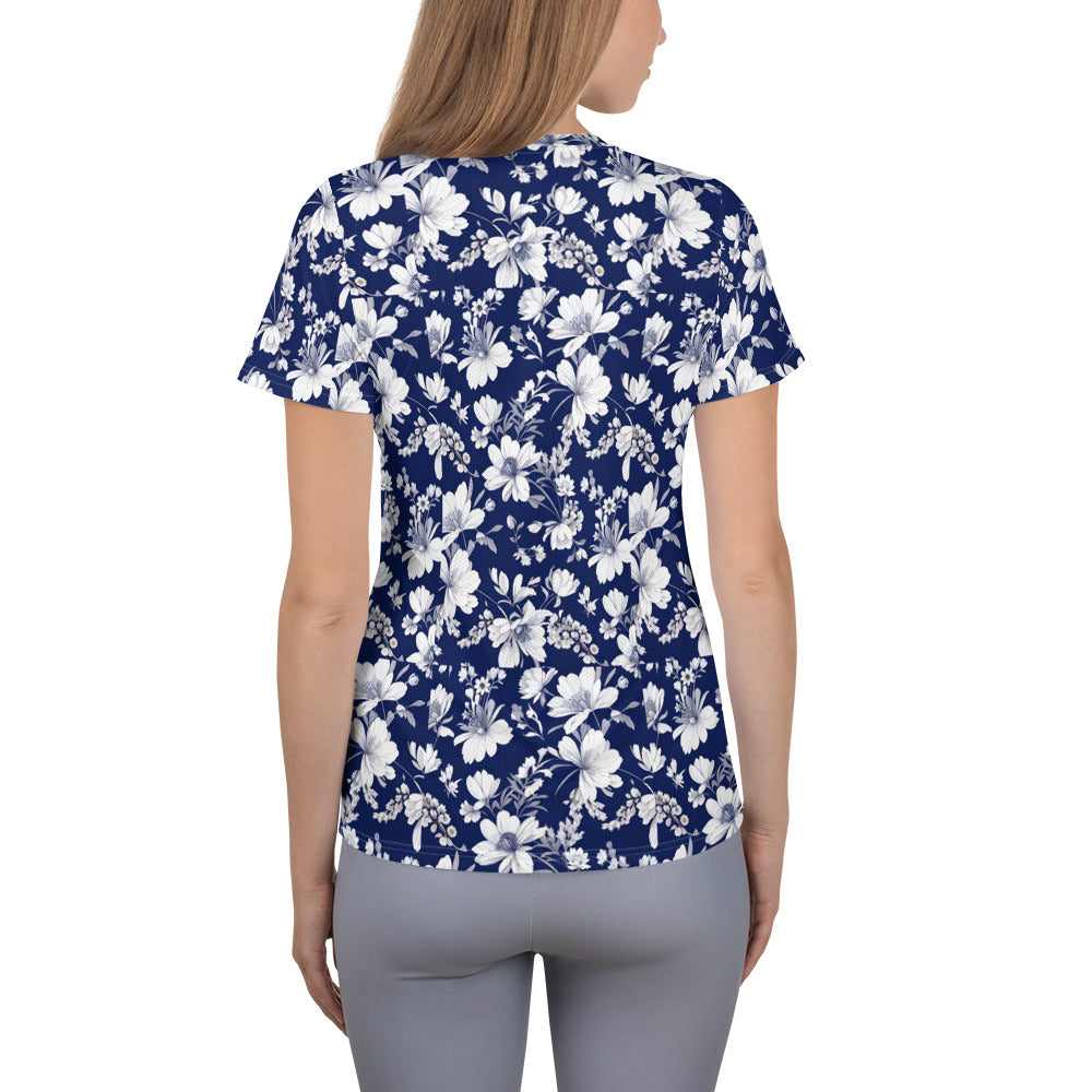 All-Over Print Women's Athletic T-shirt