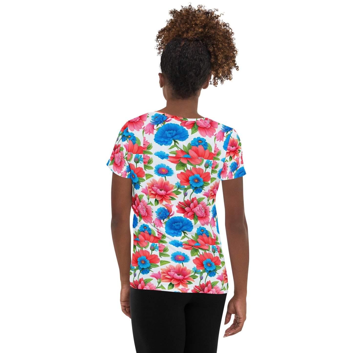 All-Over Print Women's Athletic T-shirt