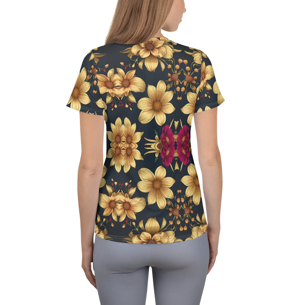 All-Over Print Women's Athletic T-shirt