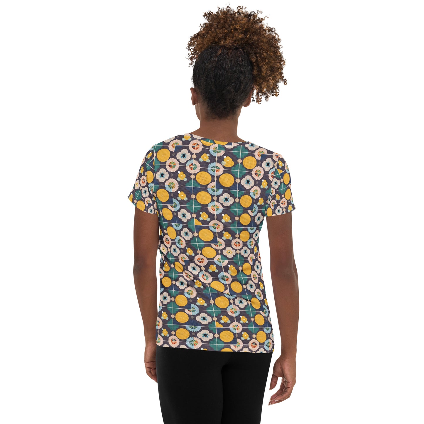 All-Over Print Women's Athletic T-shirt