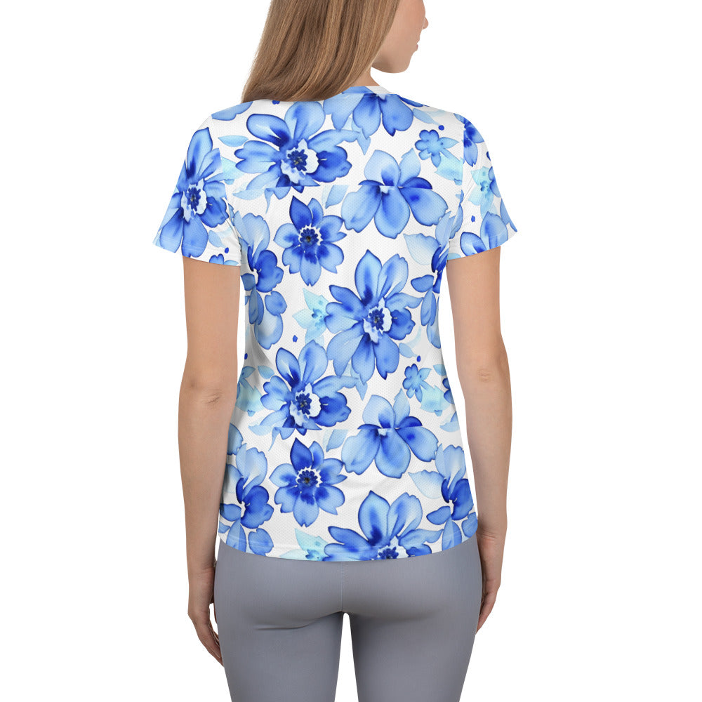 All-Over Print Women's Athletic T-shirt