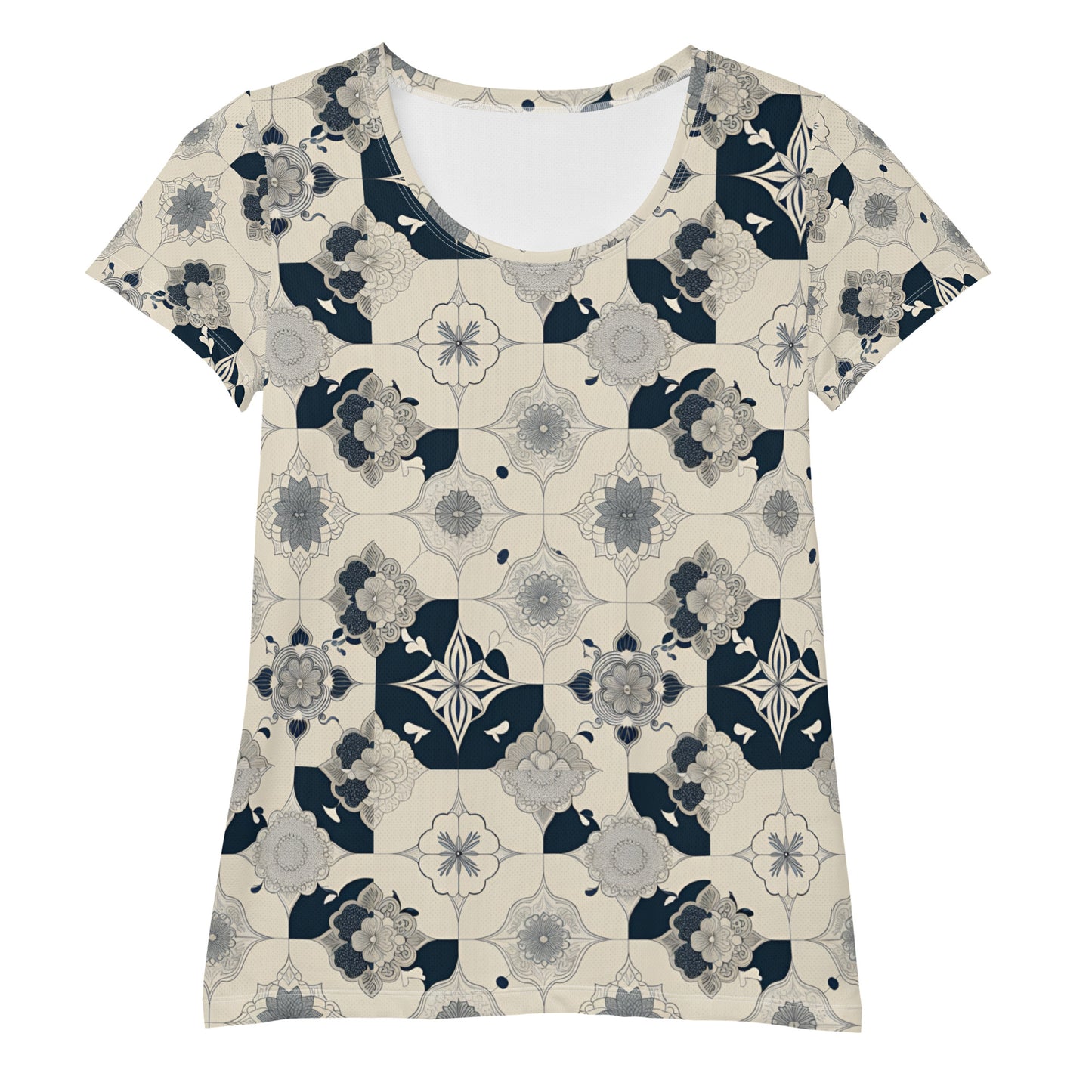 All-Over Print Women's Athletic T-shirt