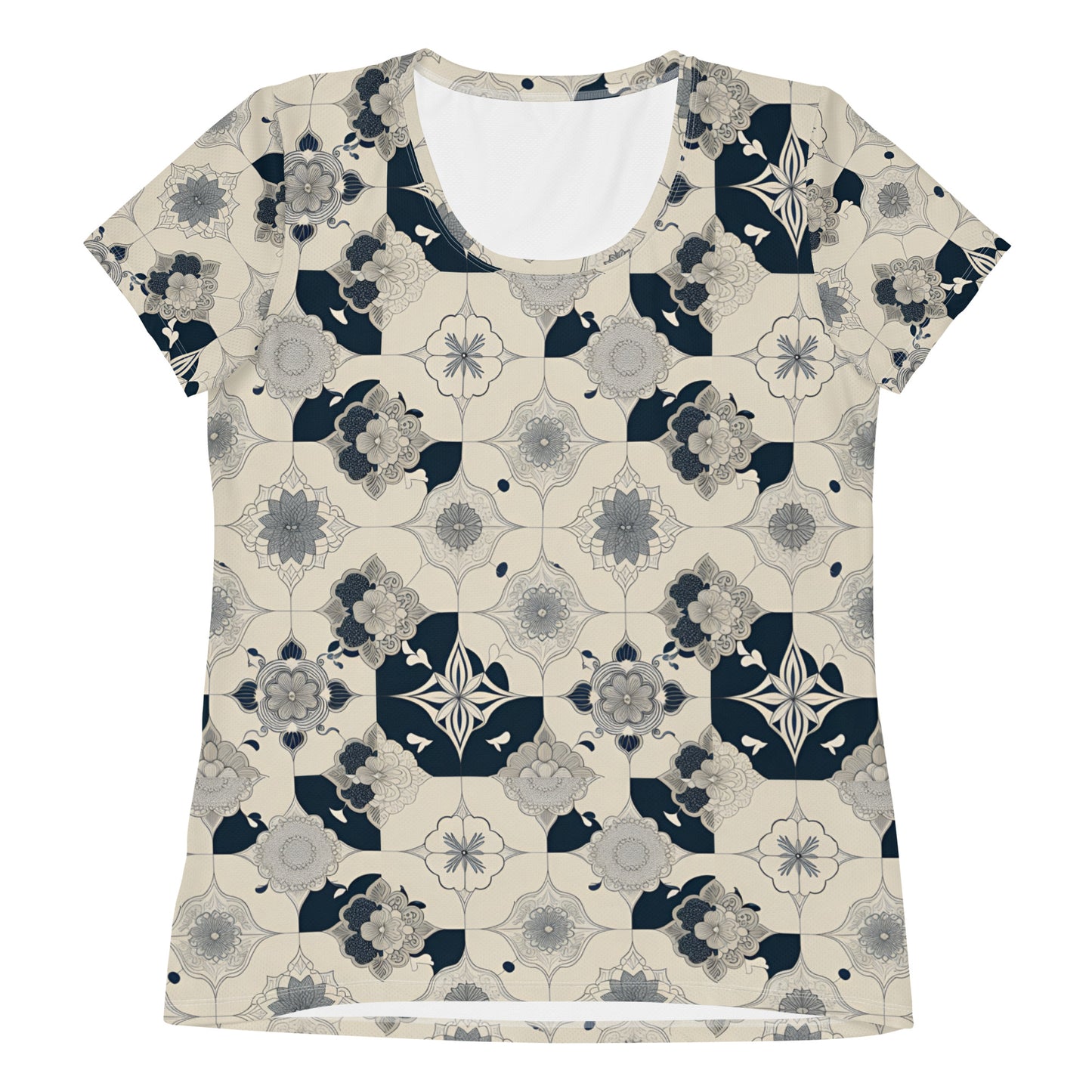 All-Over Print Women's Athletic T-shirt