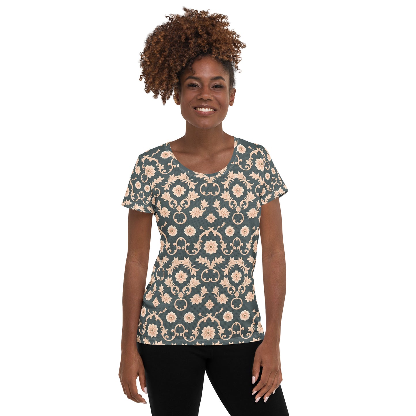 All-Over Print Women's Athletic T-shirt