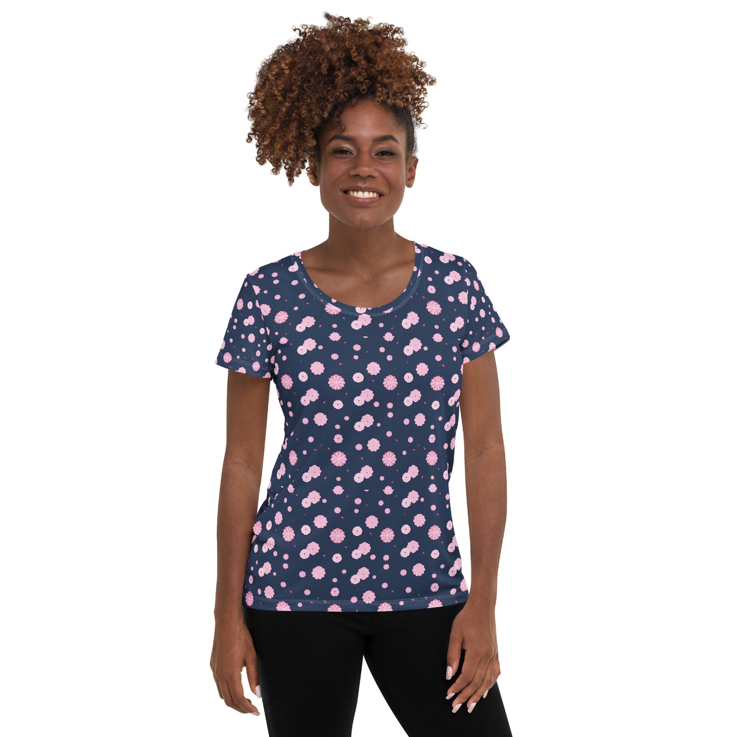 All-Over Print Women's Athletic T-shirt