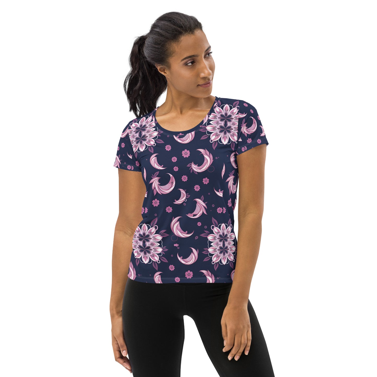 All-Over Print Women's Athletic T-shirt