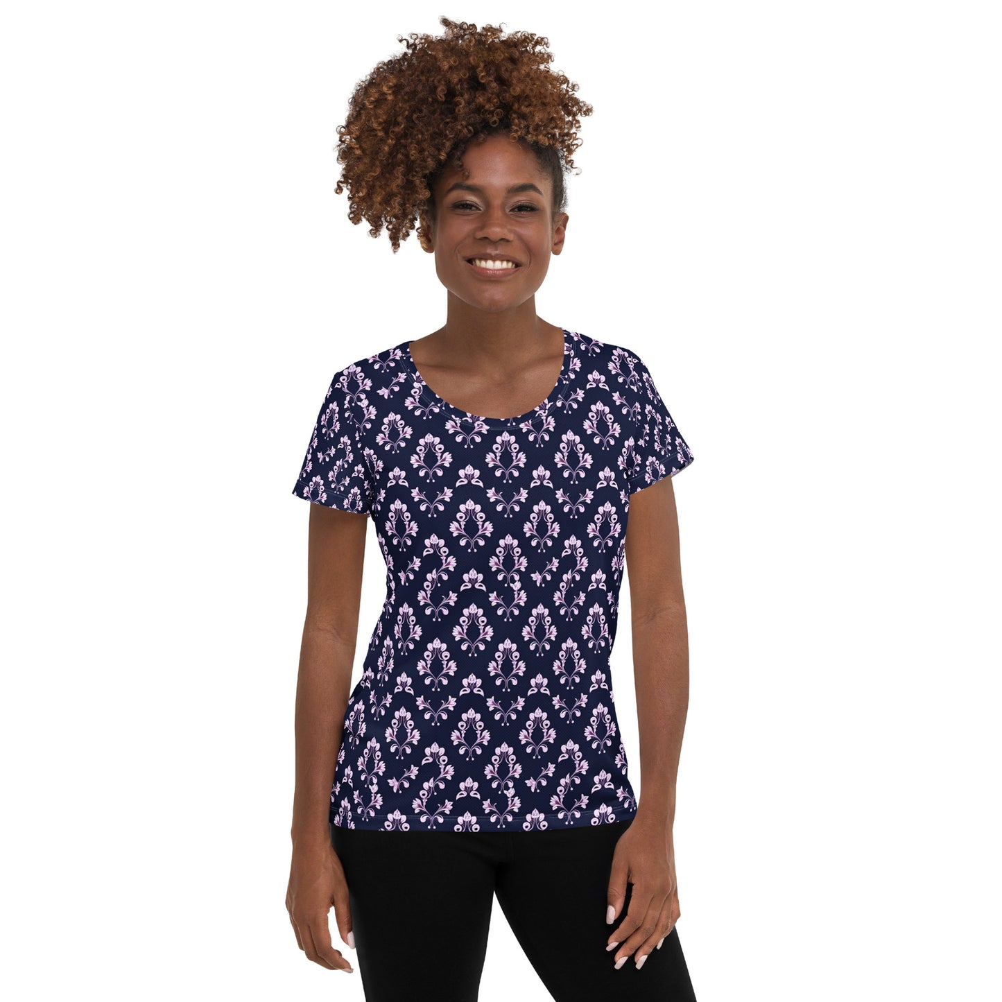 All-Over Print Women's Athletic T-shirt