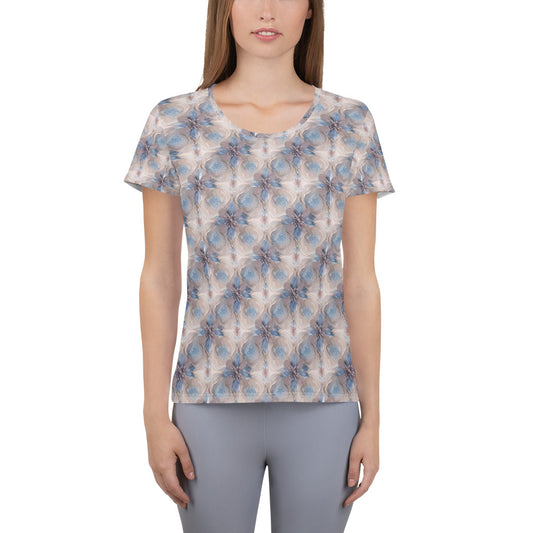 All-Over Print Women's Athletic T-shirt