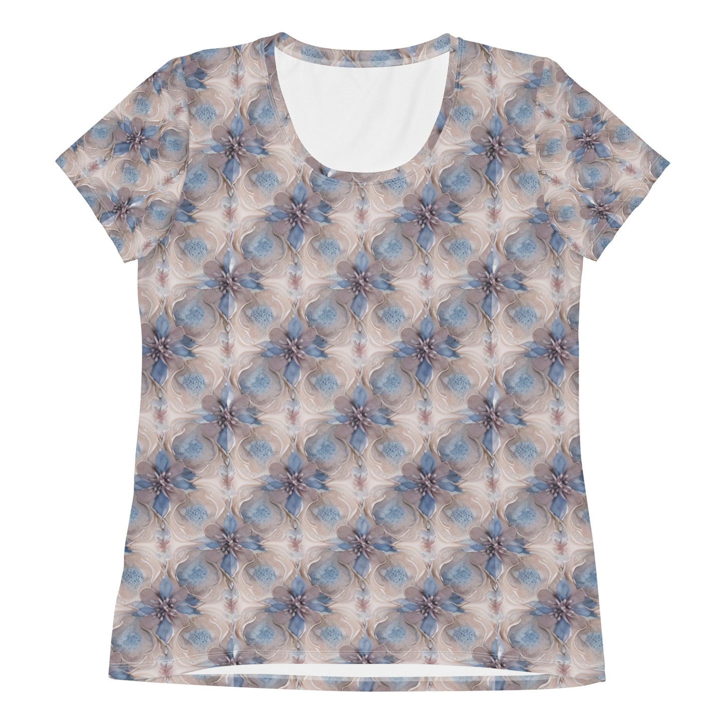 All-Over Print Women's Athletic T-shirt