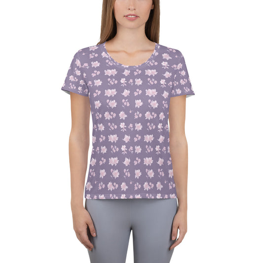 All-Over Print Women's Athletic T-shirt