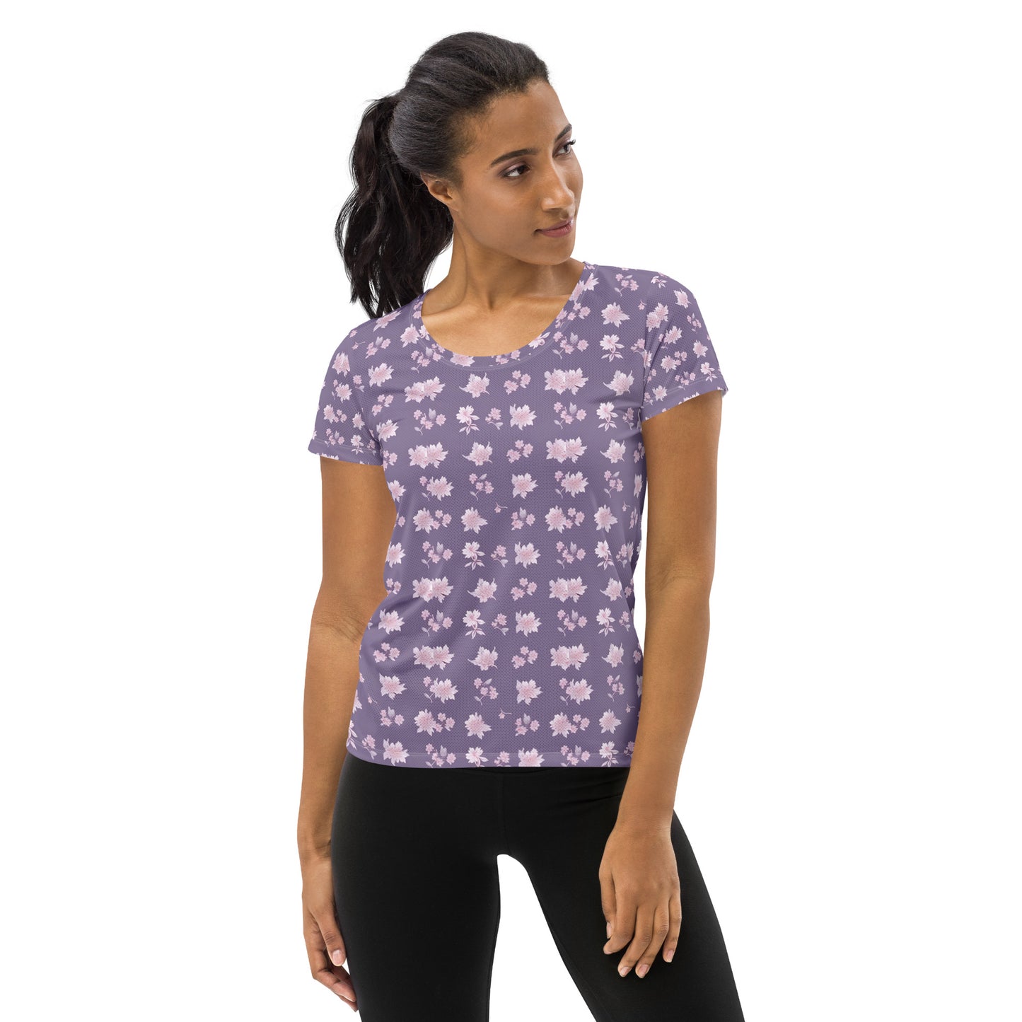 All-Over Print Women's Athletic T-shirt