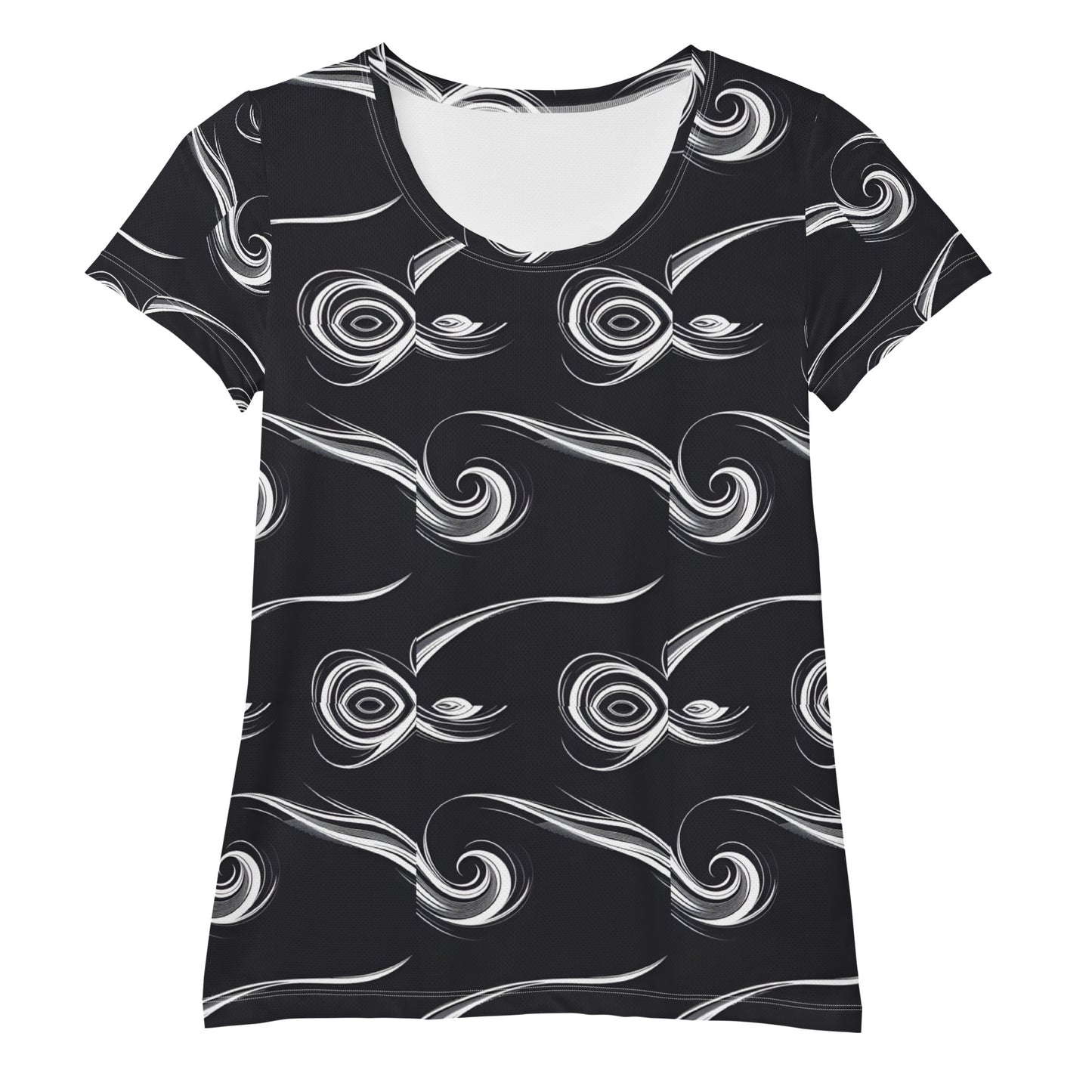 All-Over Print Women's Athletic T-shirt