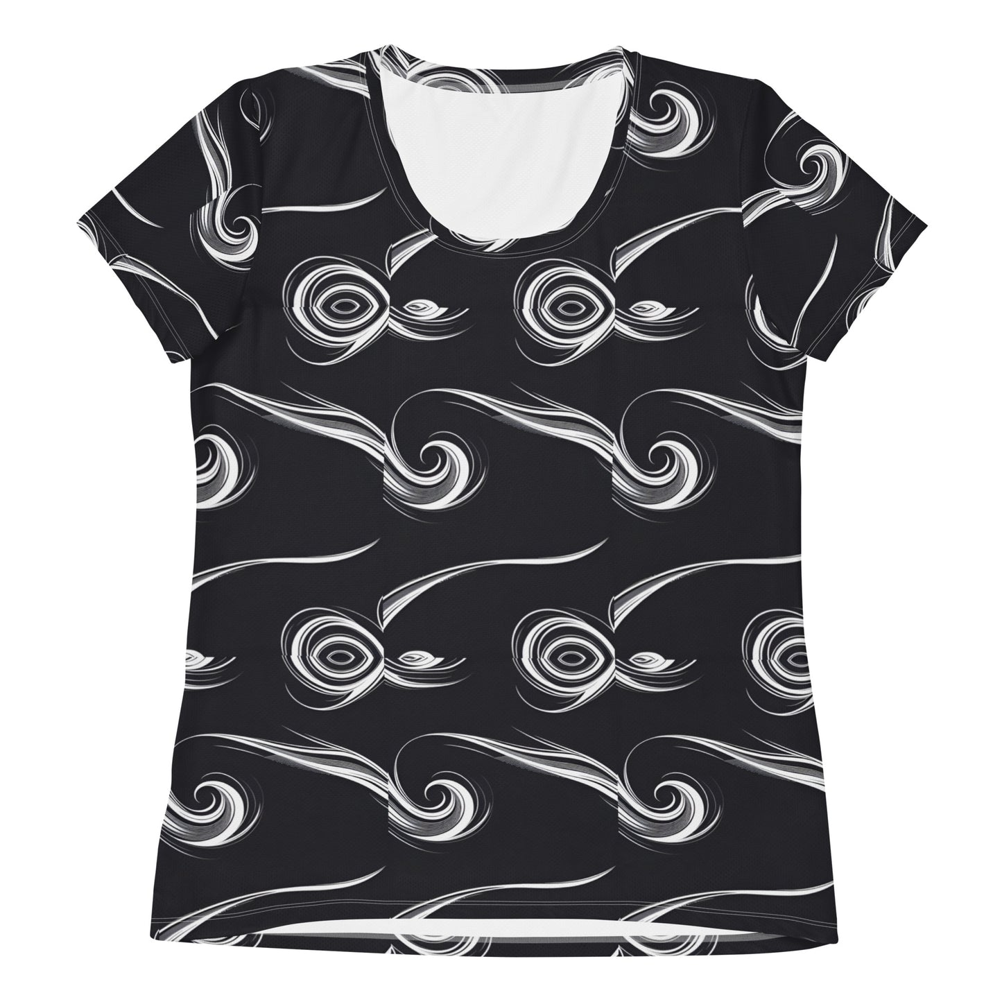 All-Over Print Women's Athletic T-shirt