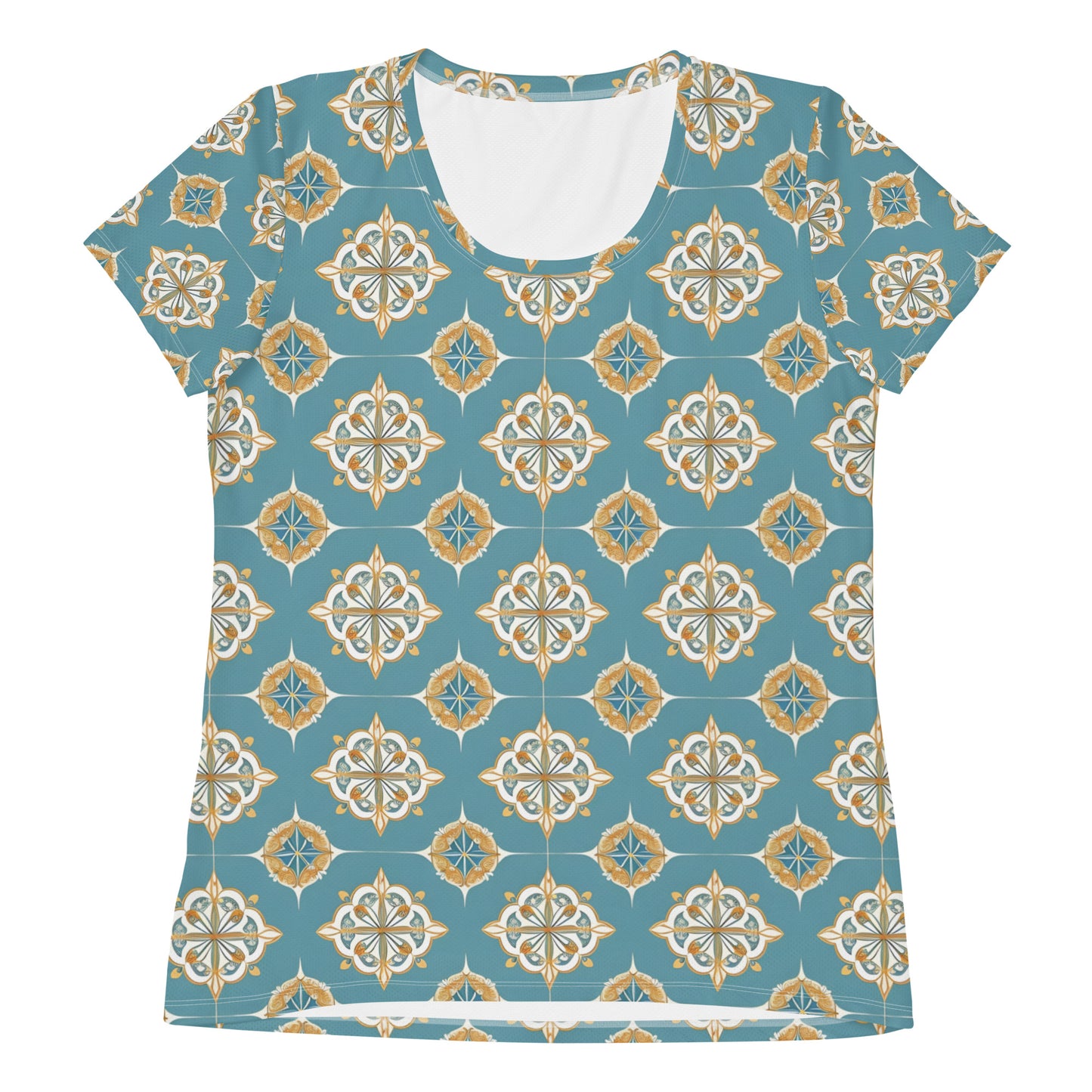 All-Over Print Women's Athletic T-shirt