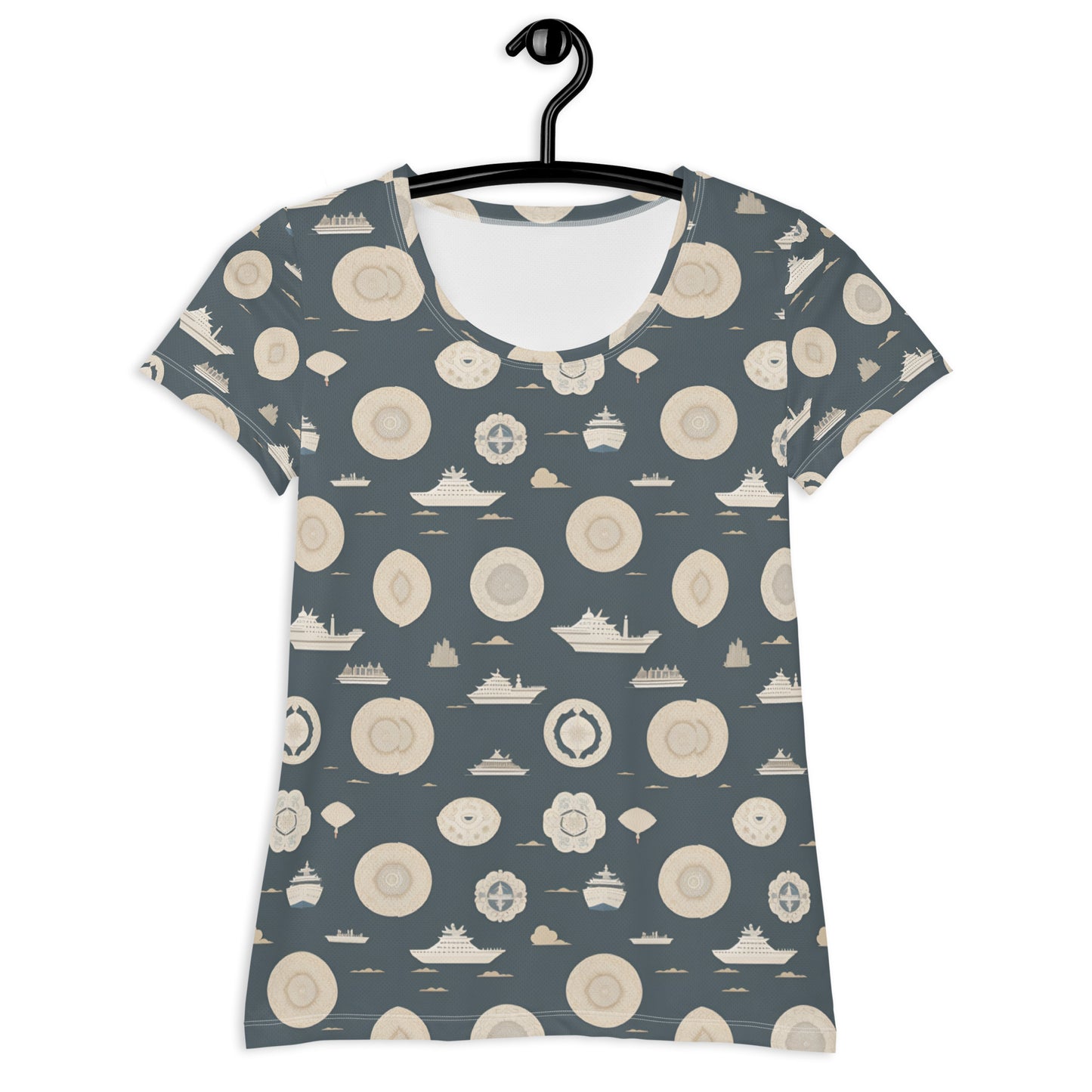 All-Over Print Women's Athletic T-shirt