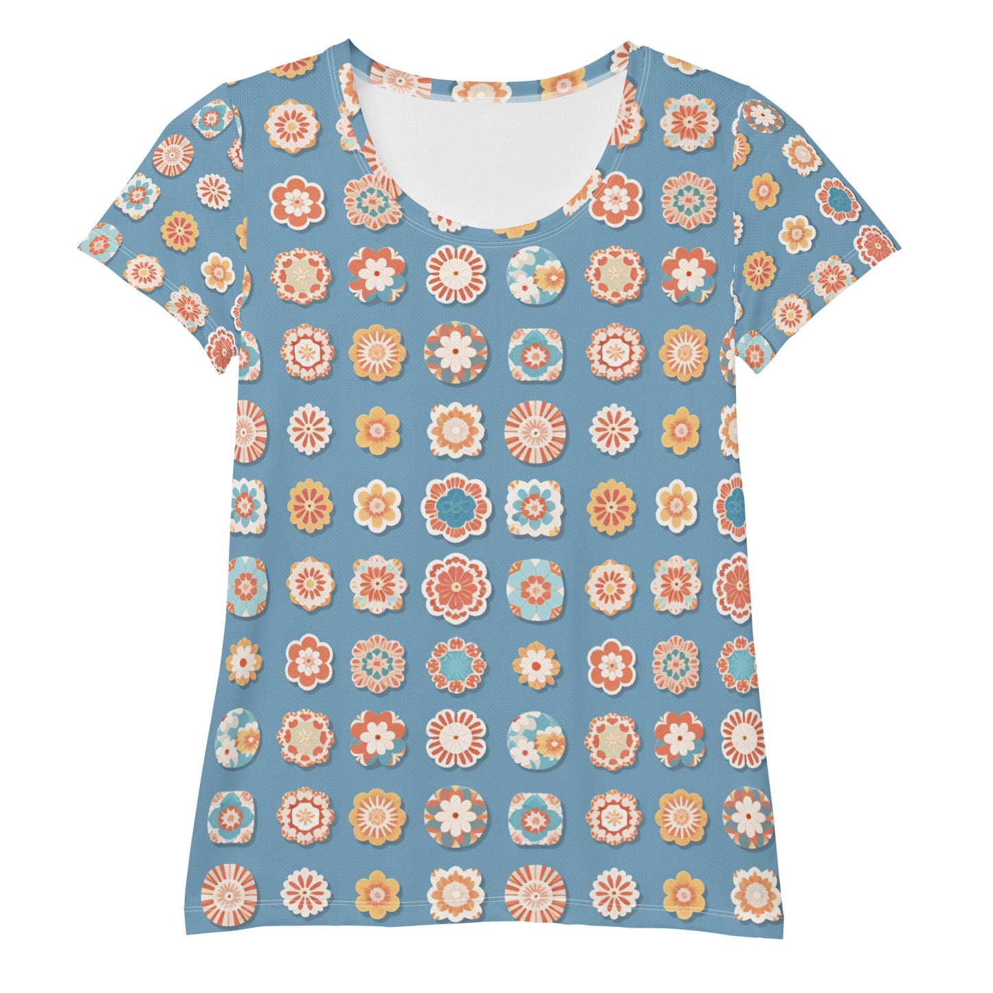 All-Over Print Women's Athletic T-shirt