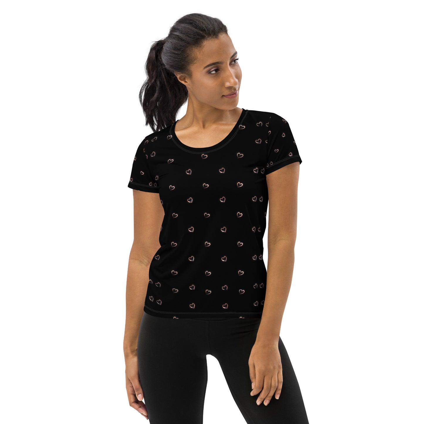 All-Over Print Women's Athletic T-shirt