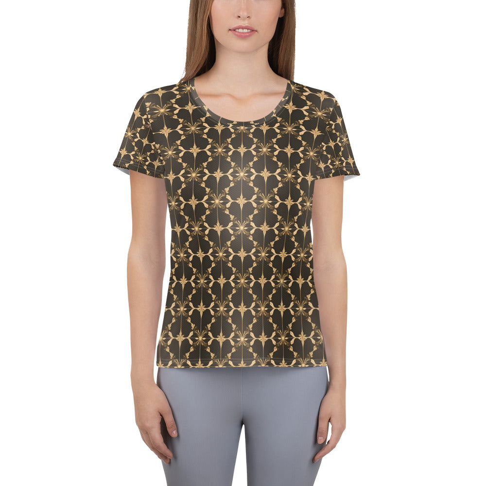 All-Over Print Women's Athletic T-shirt