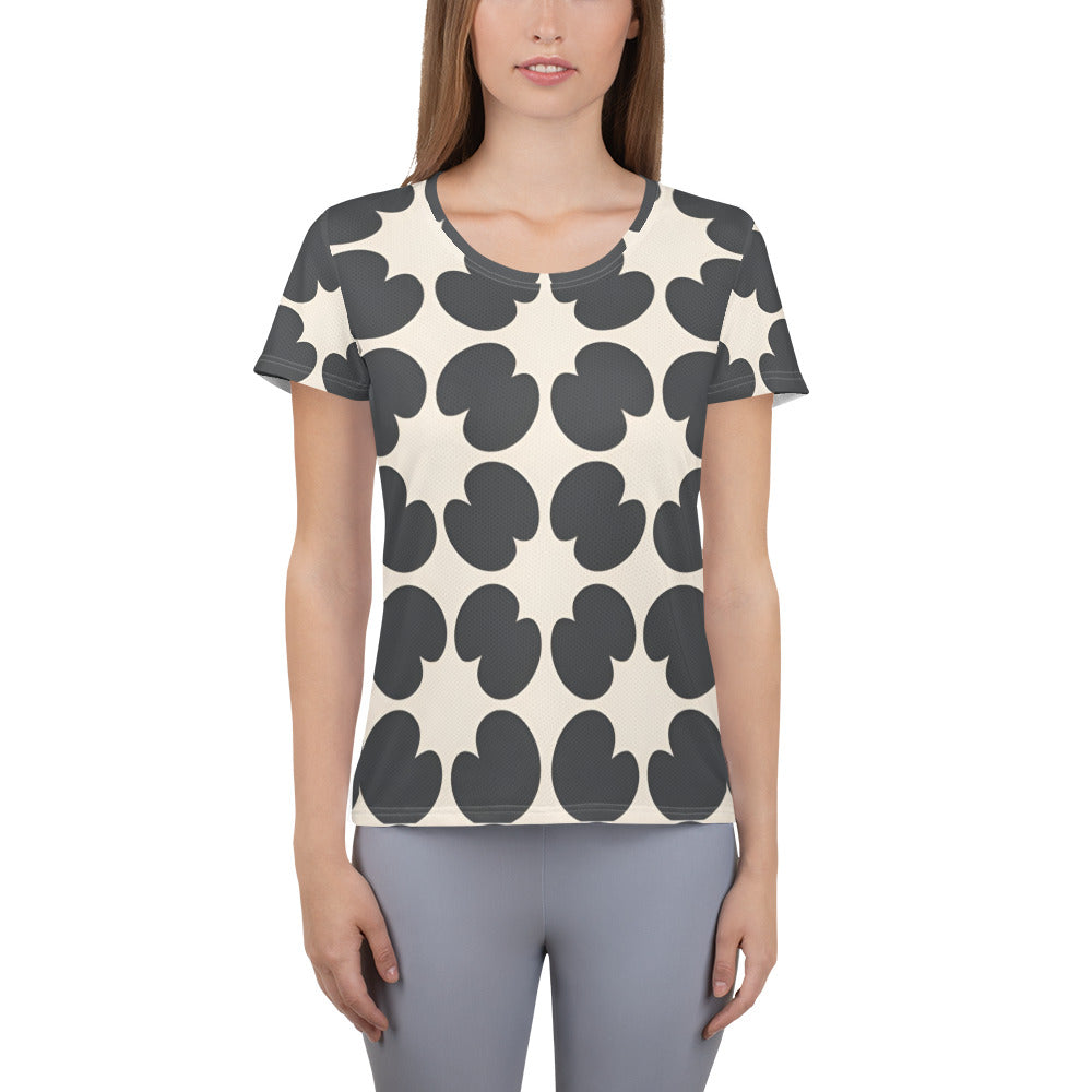 All-Over Print Women's Athletic T-shirt