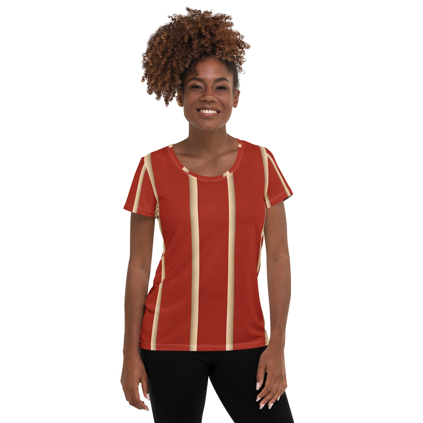 All-Over Print Women's Athletic T-shirt