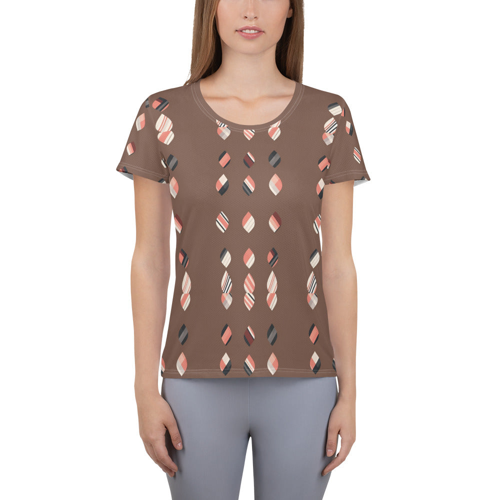 All-Over Print Women's Athletic T-shirt