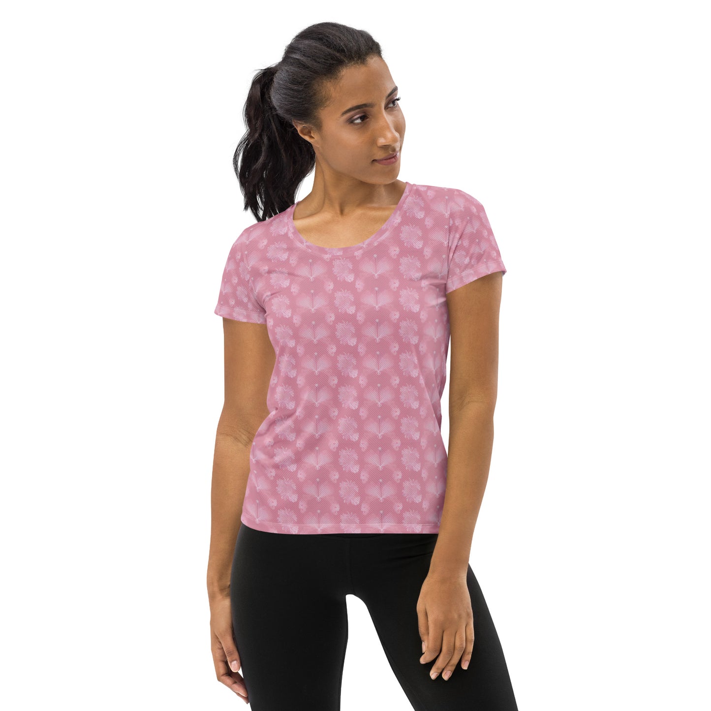 All-Over Print Women's Athletic T-shirt