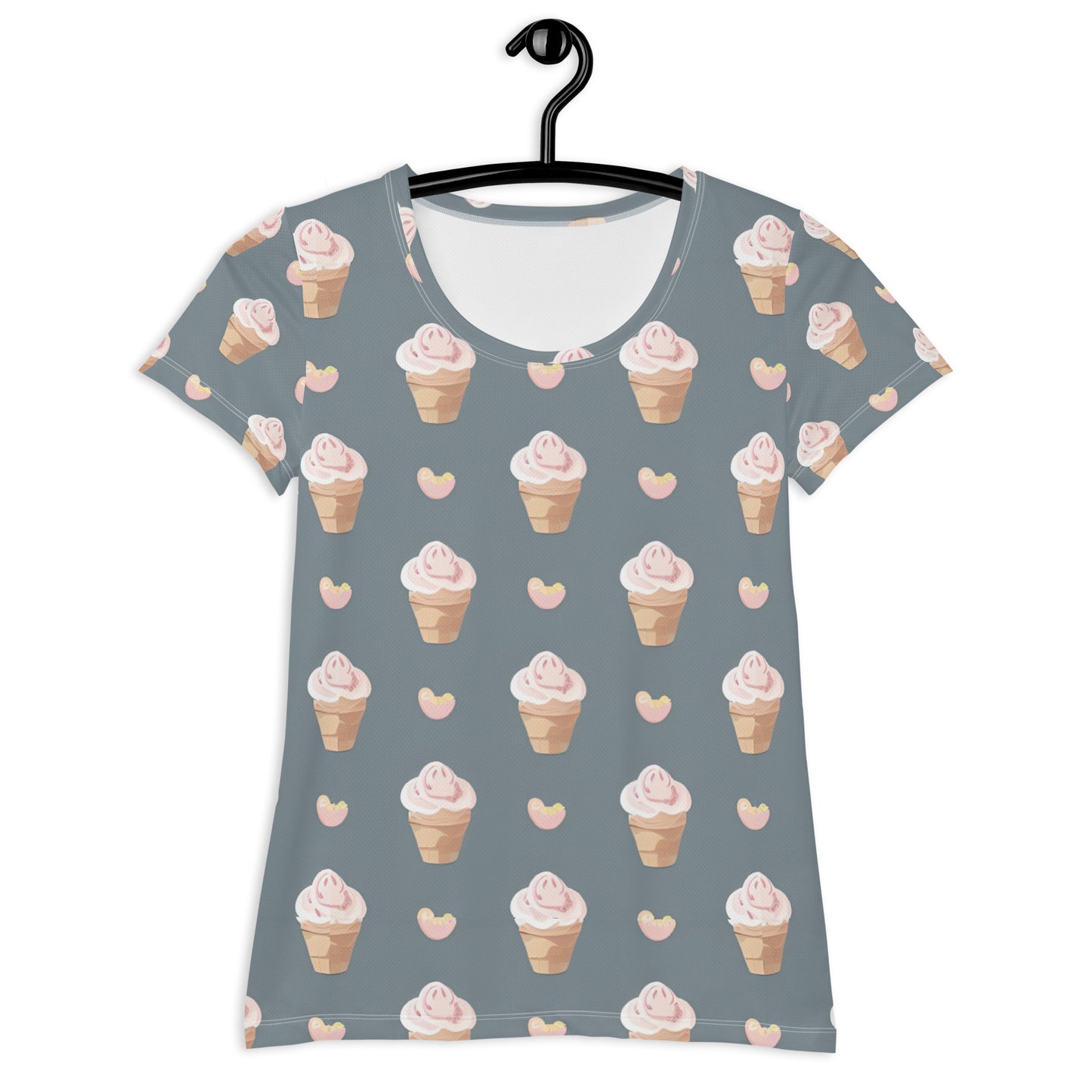 All-Over Print Women's Athletic T-shirt