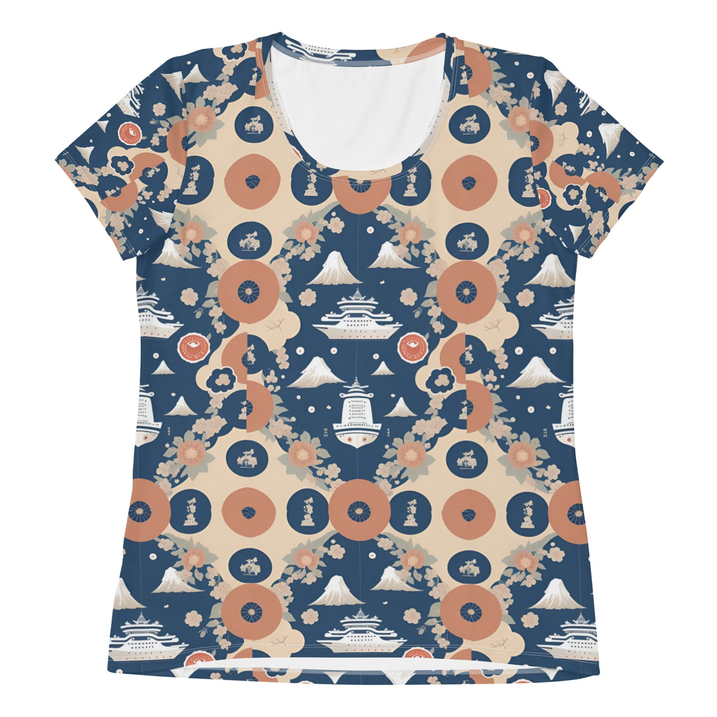 All-Over Print Women's Athletic T-shirt