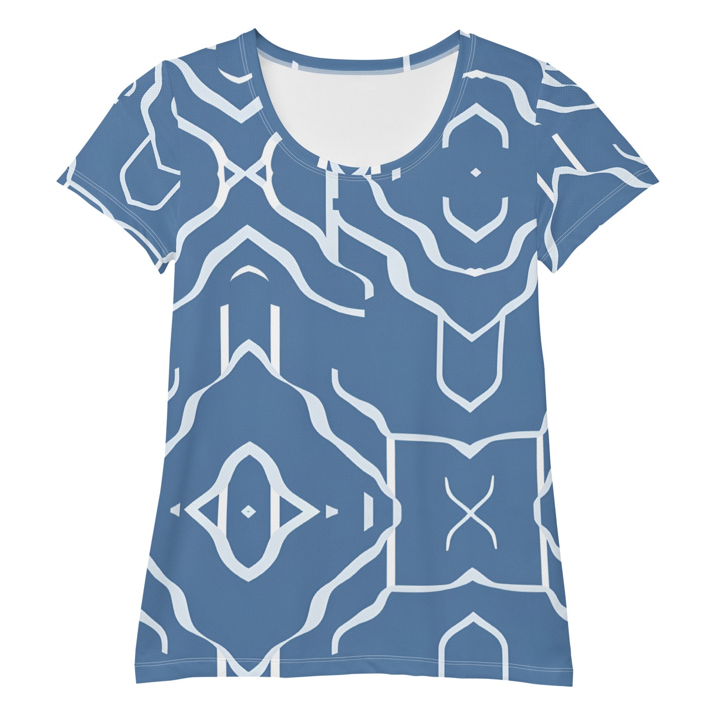 All-Over Print Women's Athletic T-shirt