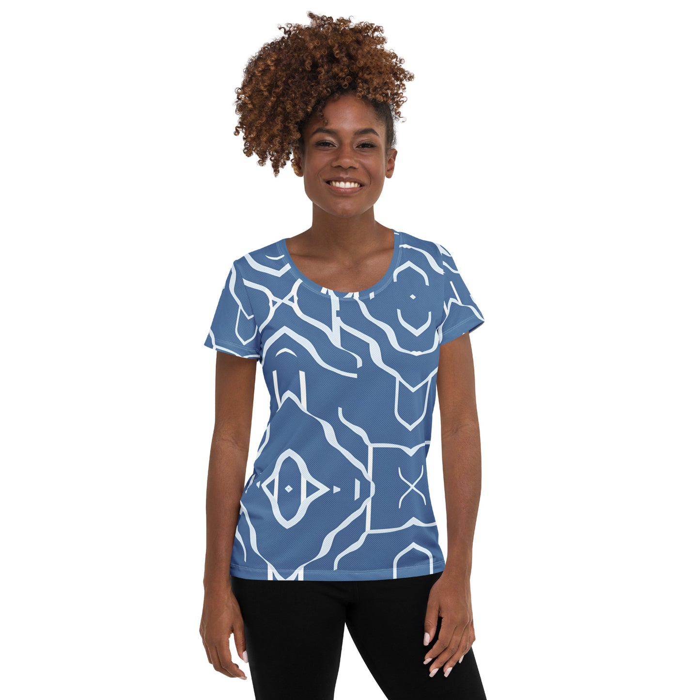 All-Over Print Women's Athletic T-shirt