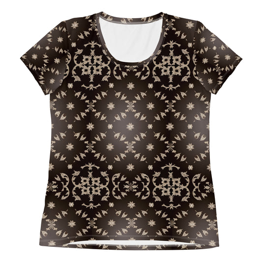 All-Over Print Women's Athletic T-shirt