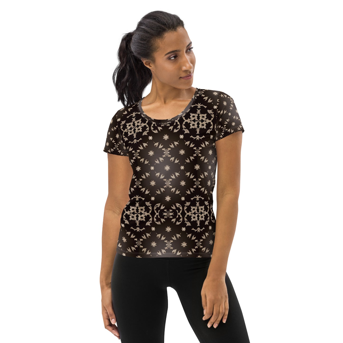 All-Over Print Women's Athletic T-shirt