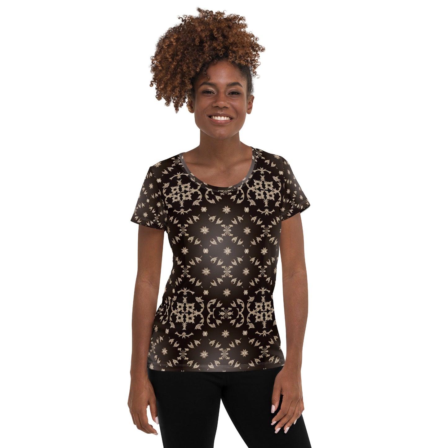 All-Over Print Women's Athletic T-shirt