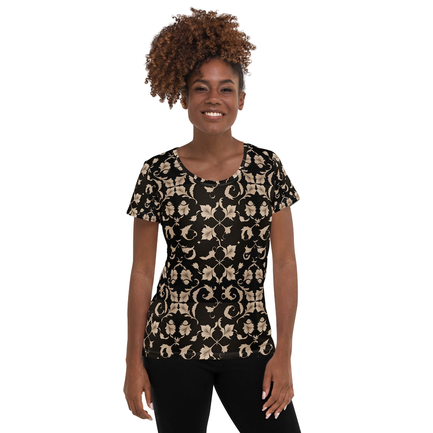 All-Over Print Women's Athletic T-shirt