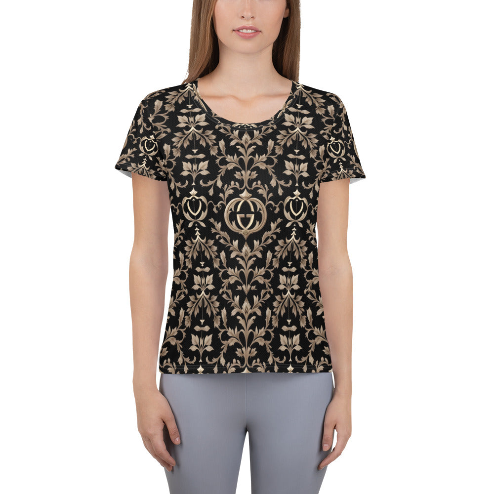 All-Over Print Women's Athletic T-shirt