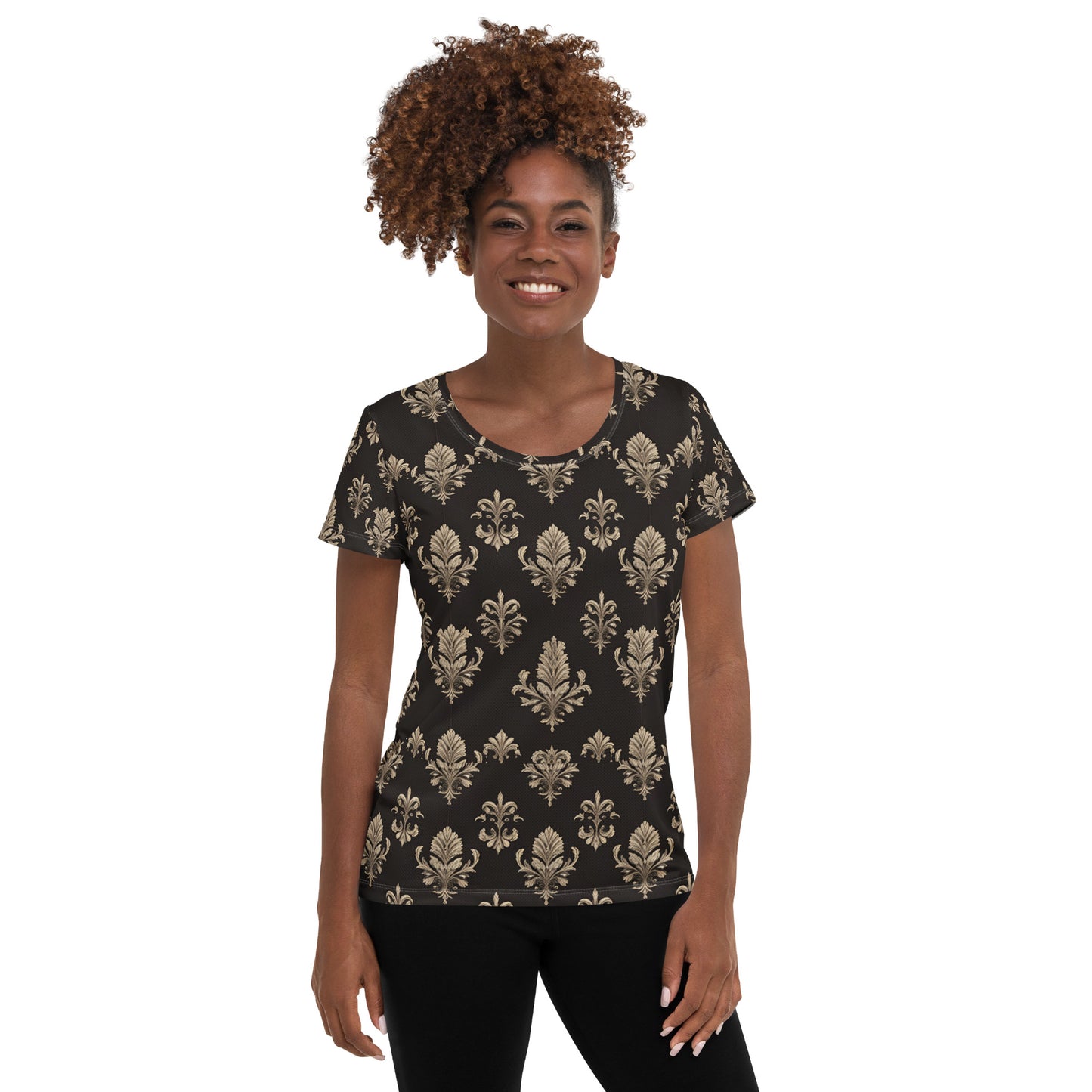 All-Over Print Women's Athletic T-shirt