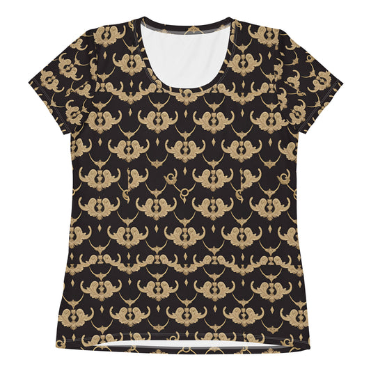 All-Over Print Women's Athletic T-shirt