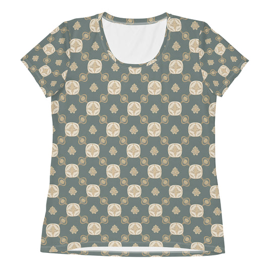 All-Over Print Women's Athletic T-shirt