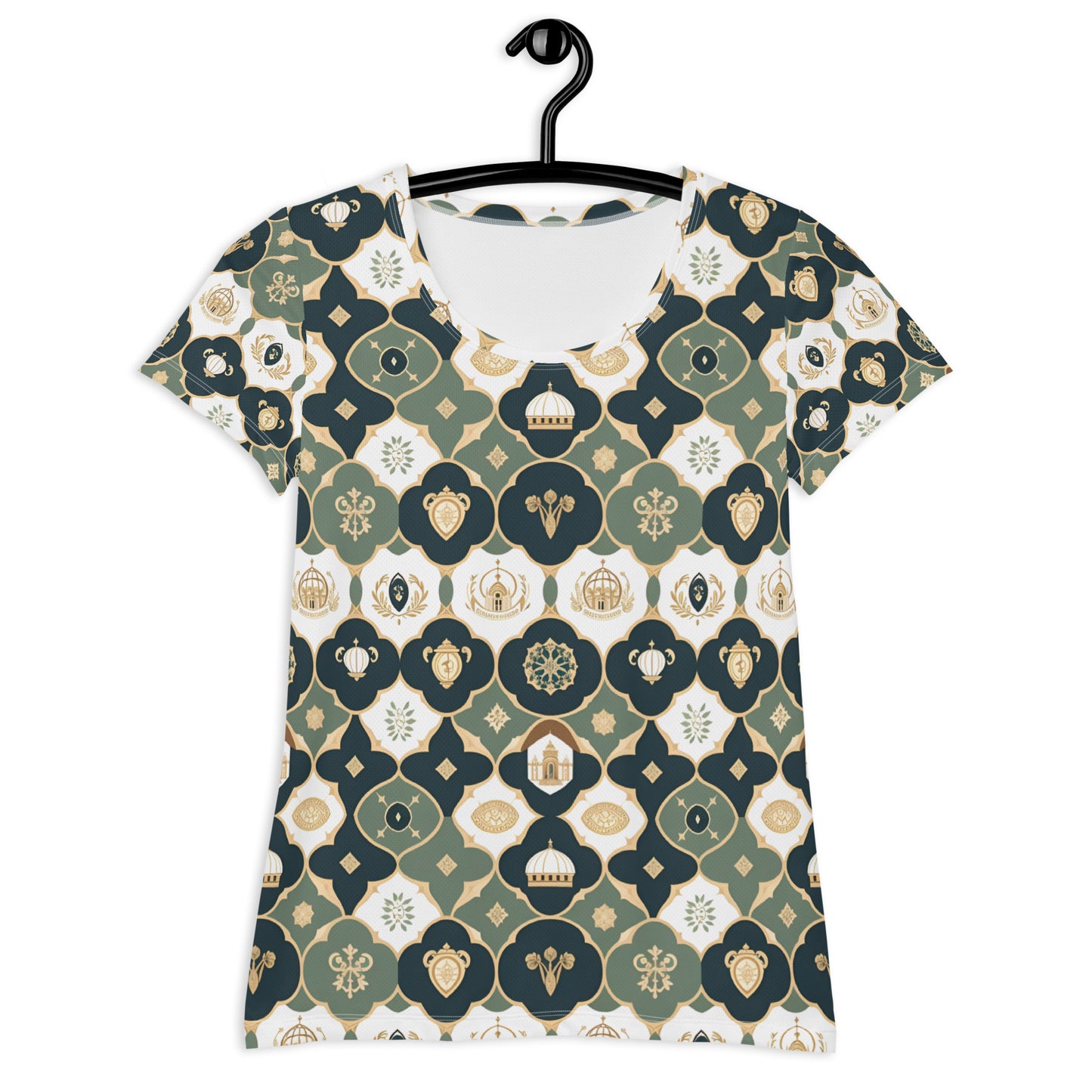 All-Over Print Women's Athletic T-shirt