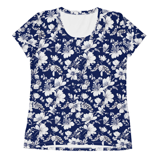 All-Over Print Women's Athletic T-shirt