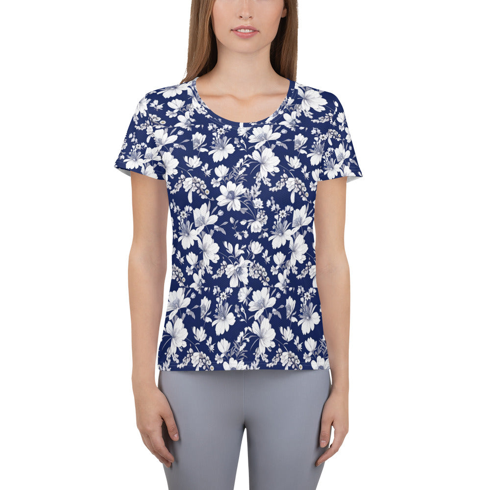 All-Over Print Women's Athletic T-shirt