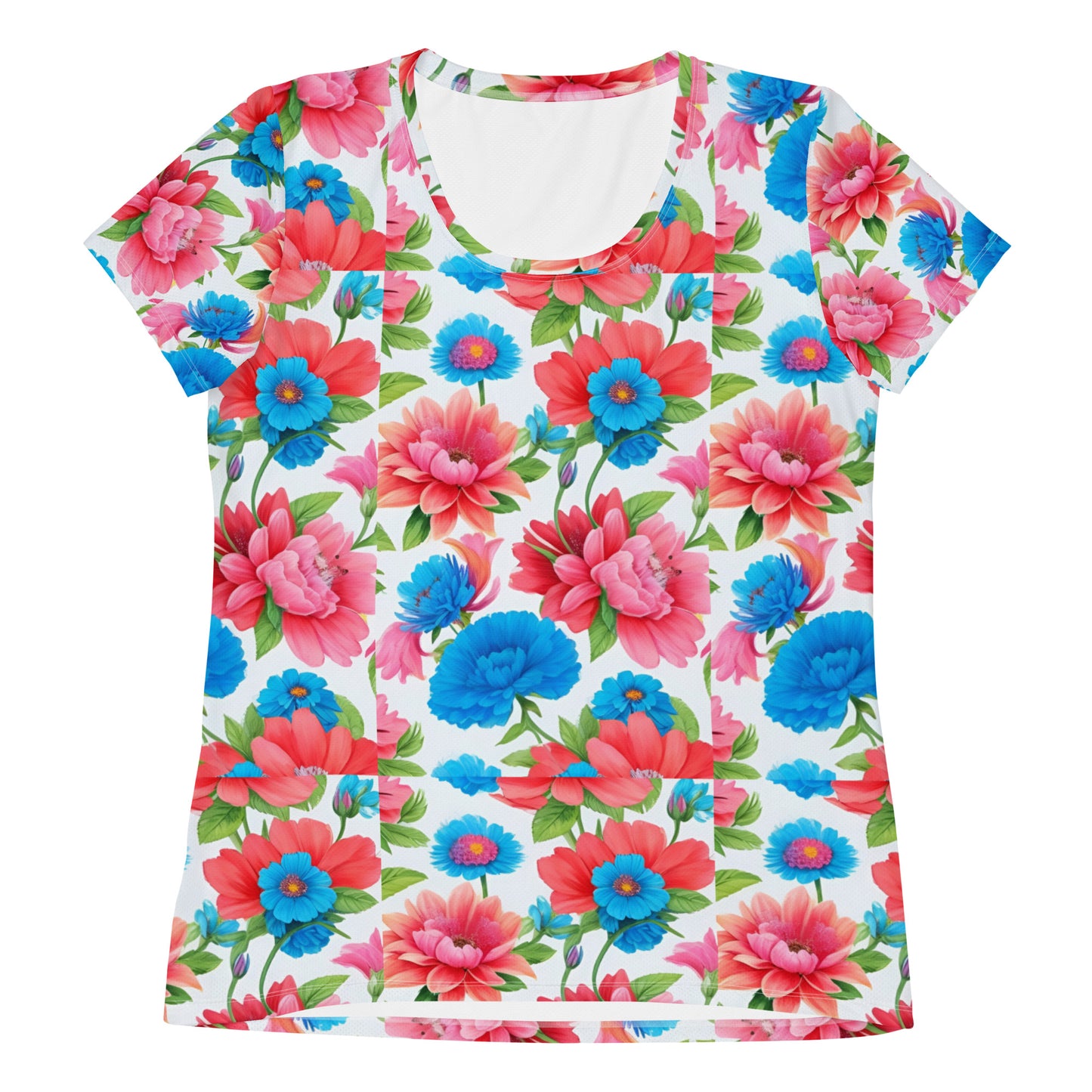 All-Over Print Women's Athletic T-shirt