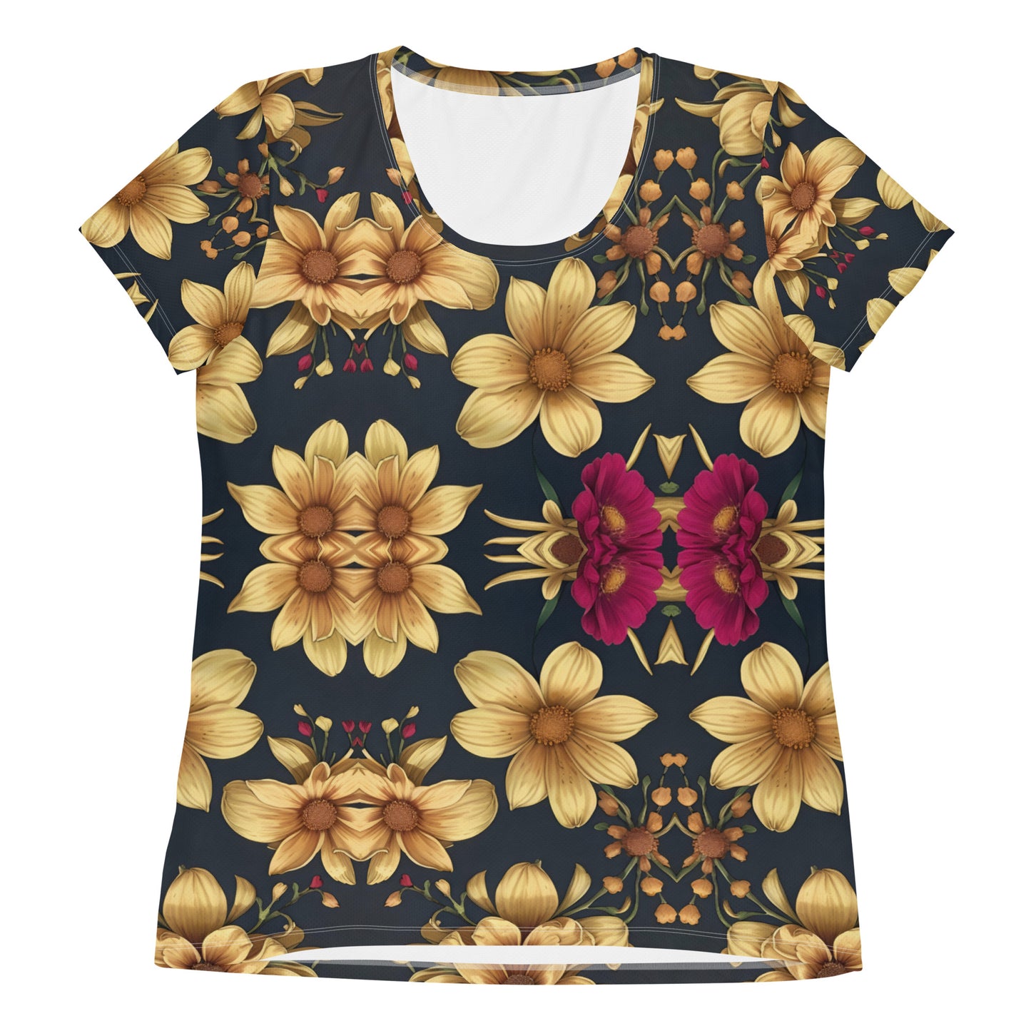 All-Over Print Women's Athletic T-shirt