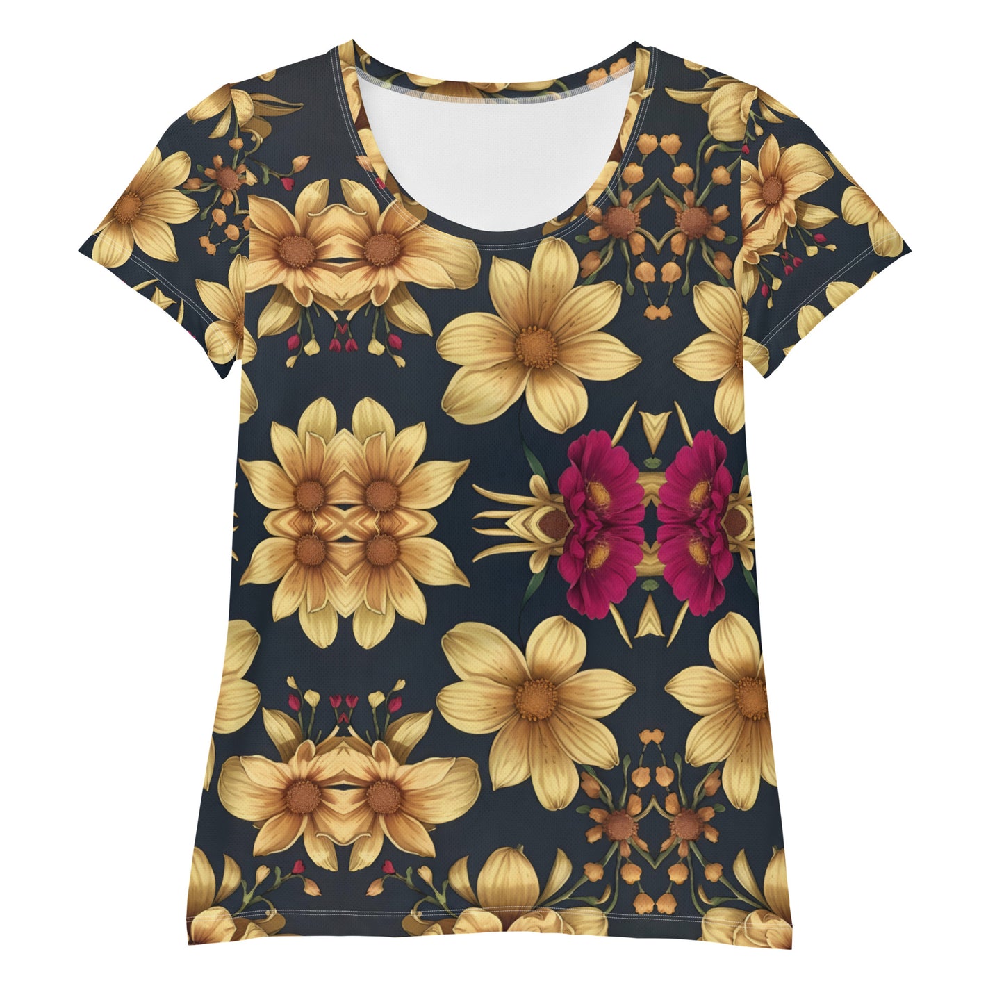 All-Over Print Women's Athletic T-shirt