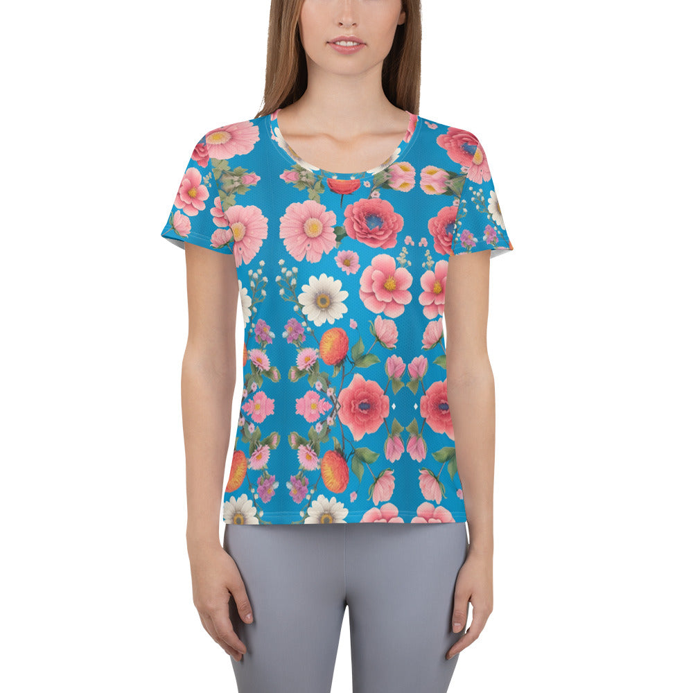 All-Over Print Women's Athletic T-shirt