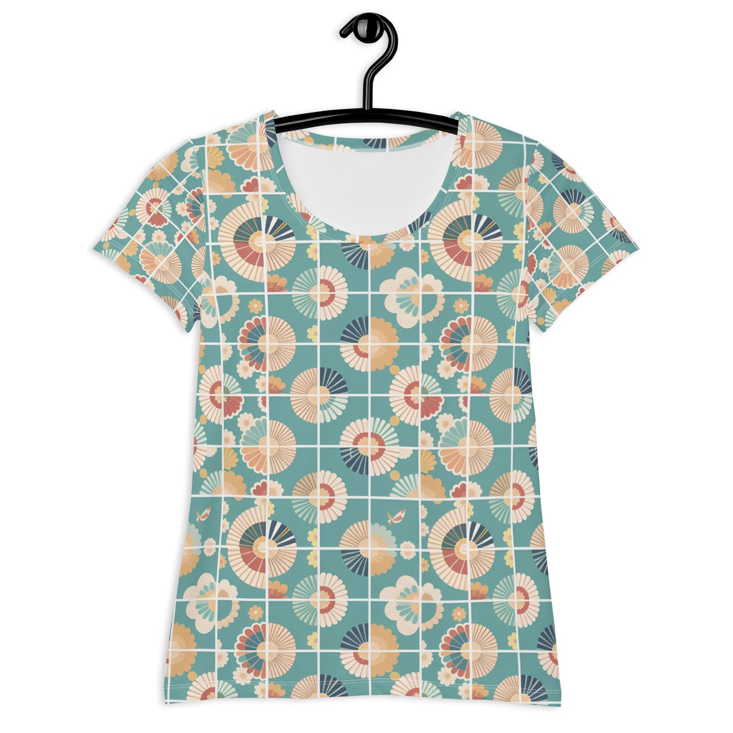 All-Over Print Women's Athletic T-shirt