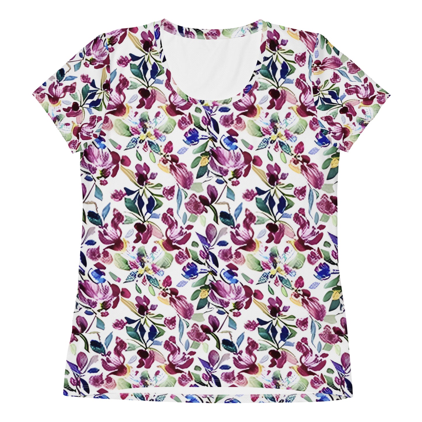 All-Over Print Women's Athletic T-shirt