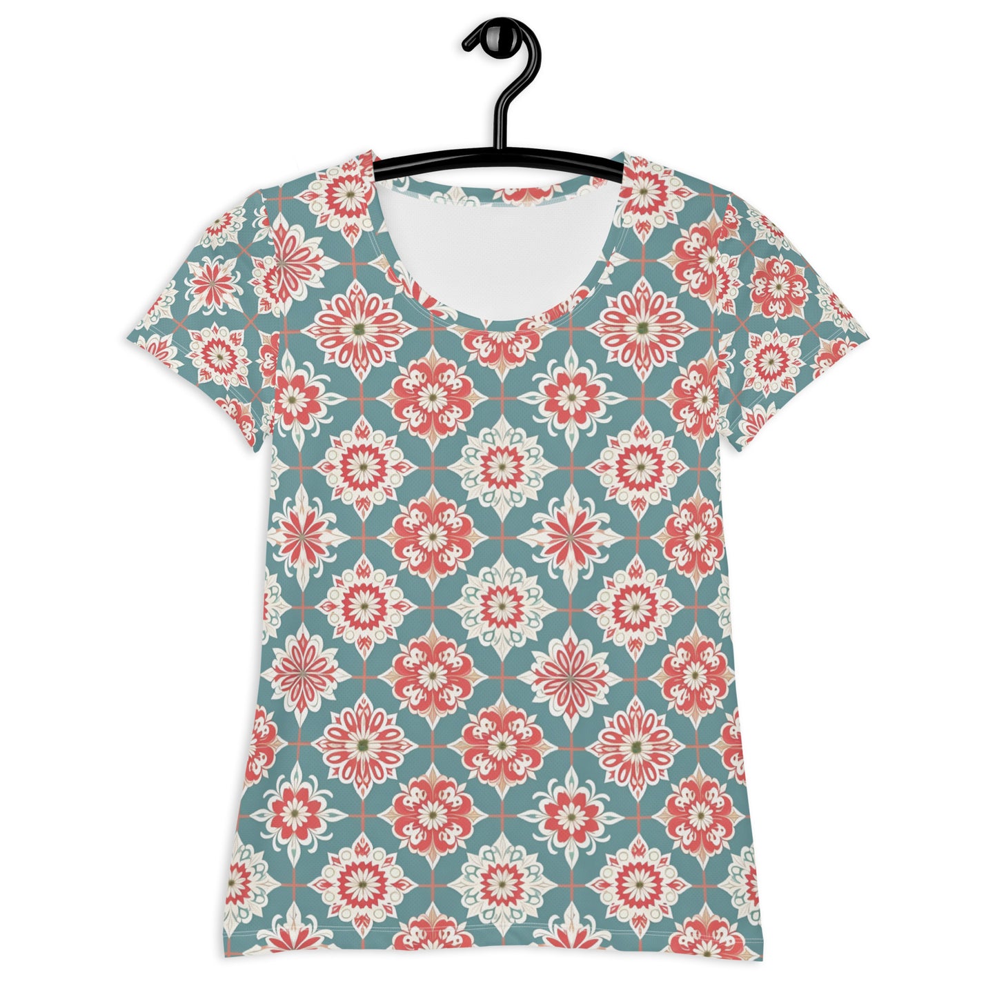 All-Over Print Women's Athletic T-shirt