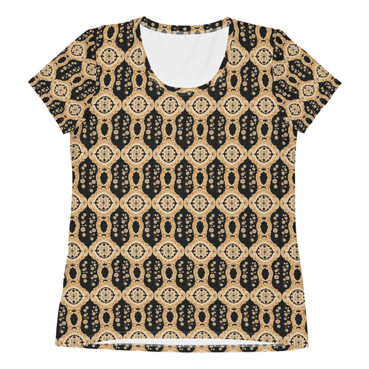 All-Over Print Women's Athletic T-shirt