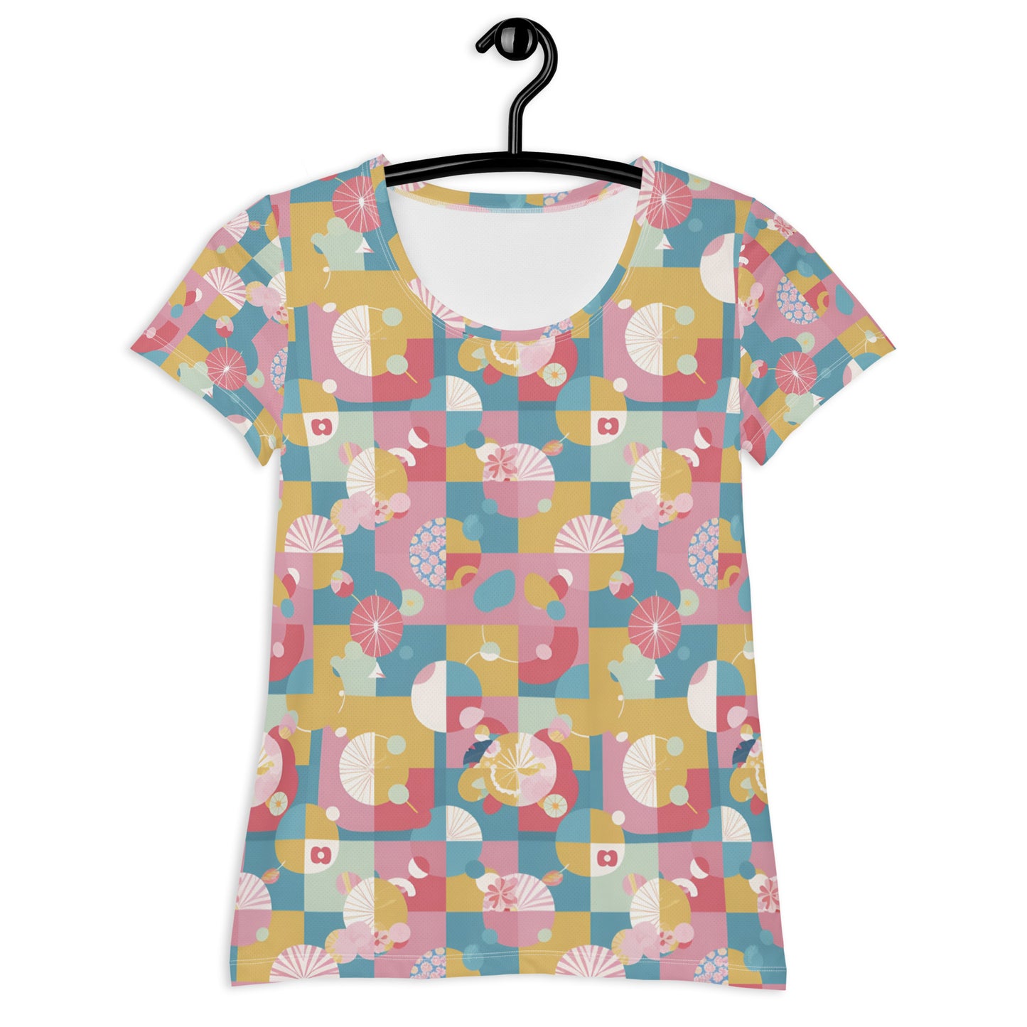 All-Over Print Women's Athletic T-shirt